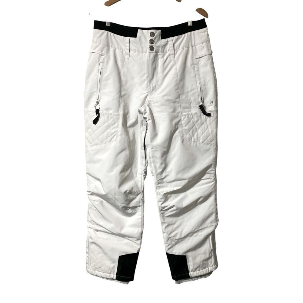 Hurley Snow Pants Size L Flurry Ski Vacation White Snowboard Pristine